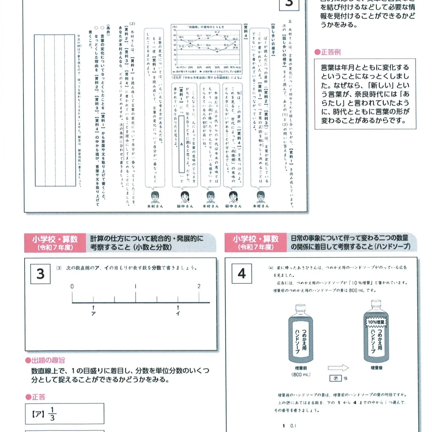 令和8年度全国学力・学習状況調査が実施されました。